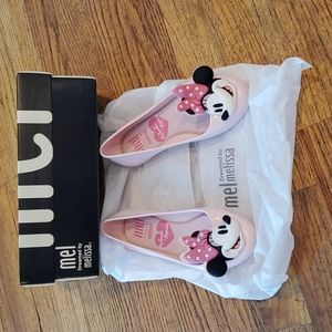 NIB Pink Mel Minnie Mouse Flats